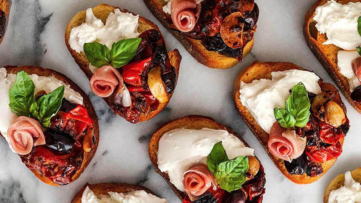 mozzarella bruschetta